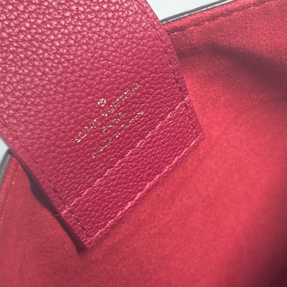 LOUIS VUITTON Handbag N40052 Damier canvas Red type Riverside Damier LV Charm Reduvan Women Used Authentic