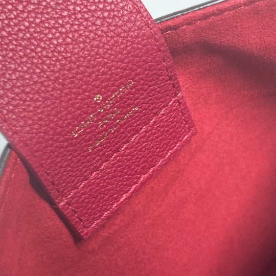 LOUIS VUITTON Handbag N40052 Damier canvas Red type Riverside Damier LV Charm Reduvan Women Used Authentic