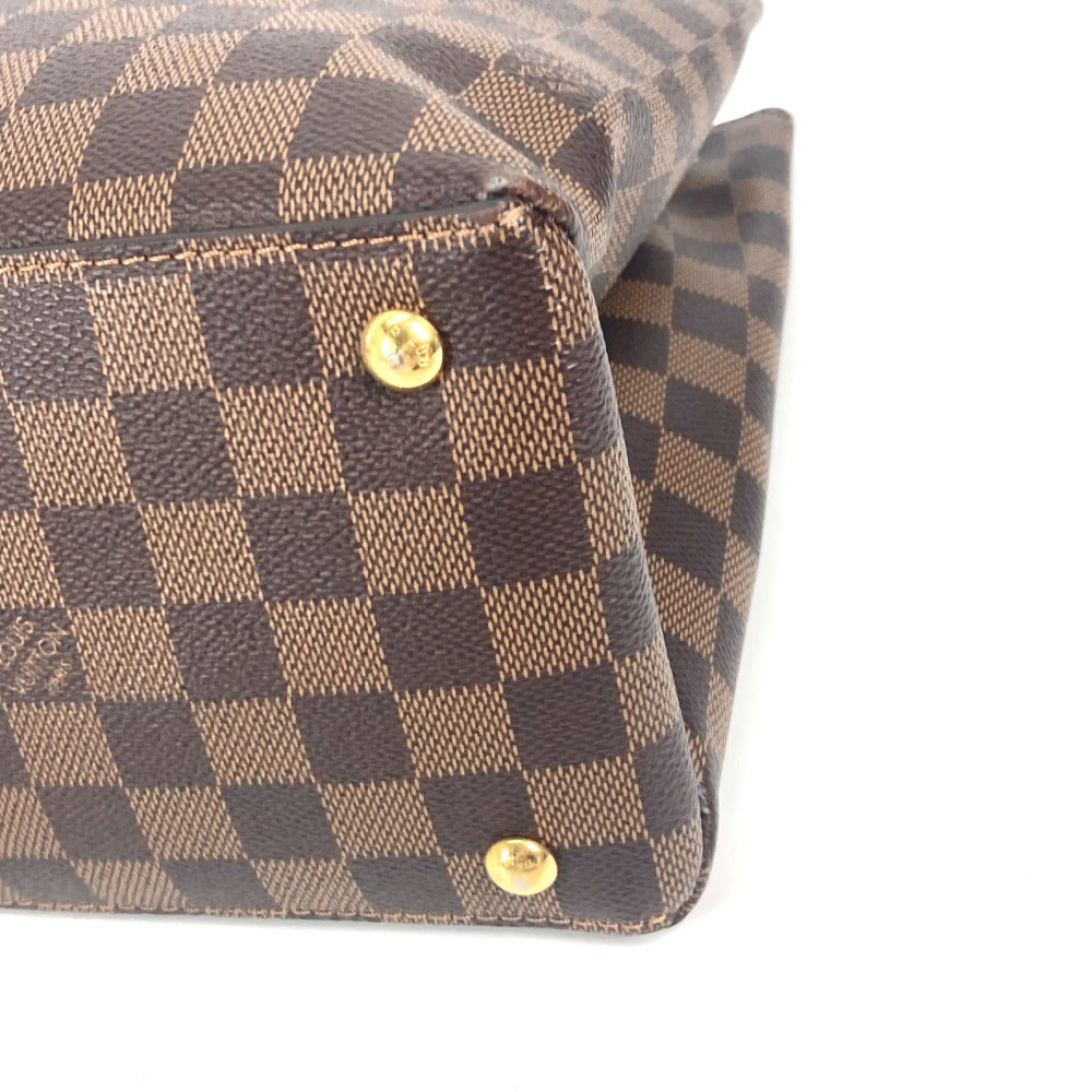 LOUIS VUITTON Handbag N40052 Damier canvas Red type Riverside Damier LV Charm Reduvan Women Used Authentic