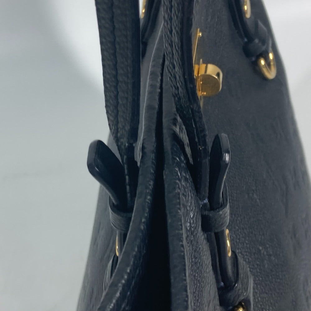 LOUIS VUITTON Shoulder Bag M40517 Monogram Ann Platt Leather Navy Monogram Ann Platt Citadine PM Women Used Authentic