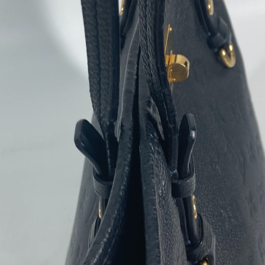 LOUIS VUITTON Shoulder Bag M40517 Monogram Ann Platt Leather Navy Monogram Ann Platt Citadine PM Women Used Authentic
