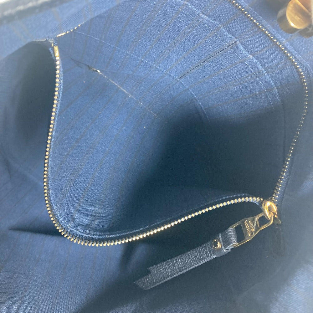 LOUIS VUITTON Shoulder Bag M40517 Monogram Ann Platt Leather Navy Monogram Ann Platt Citadine PM Women Used Authentic