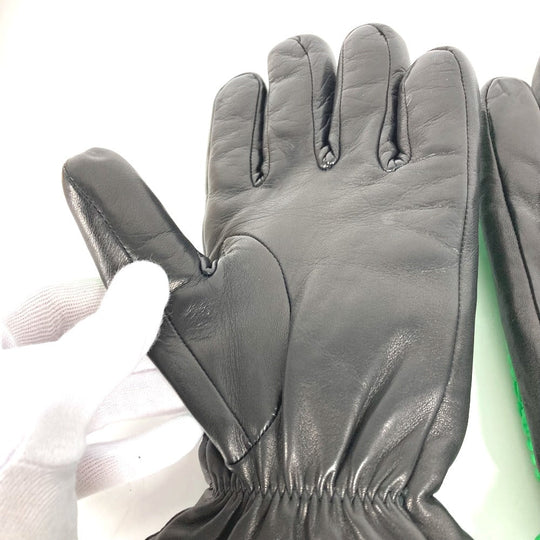 BOTTEGAVENETA gloves 709335 Leather / nylon green By color mens 8 Used Authentic
