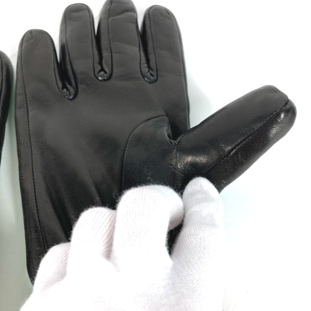 BOTTEGAVENETA gloves 709335 Leather / nylon green By color mens 8 Used Authentic