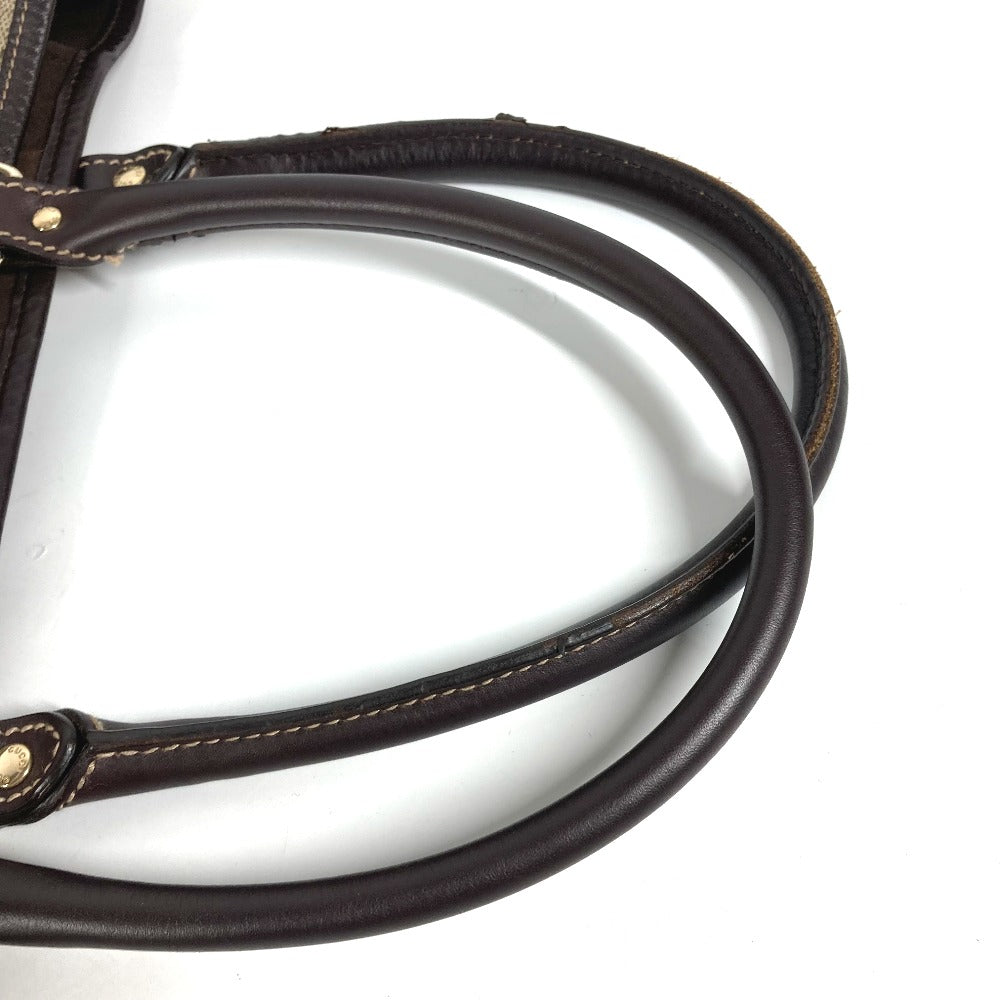 GUCCI Shoulder Bag 228668 PVC / Leather beige GG plus vertical mens Used Authentic