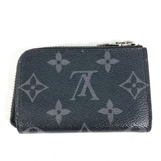 LOUIS VUITTON Coin case Ｍ63536 Monogram Eclipse Canvas black Monogram Eclipse Portemone Jules