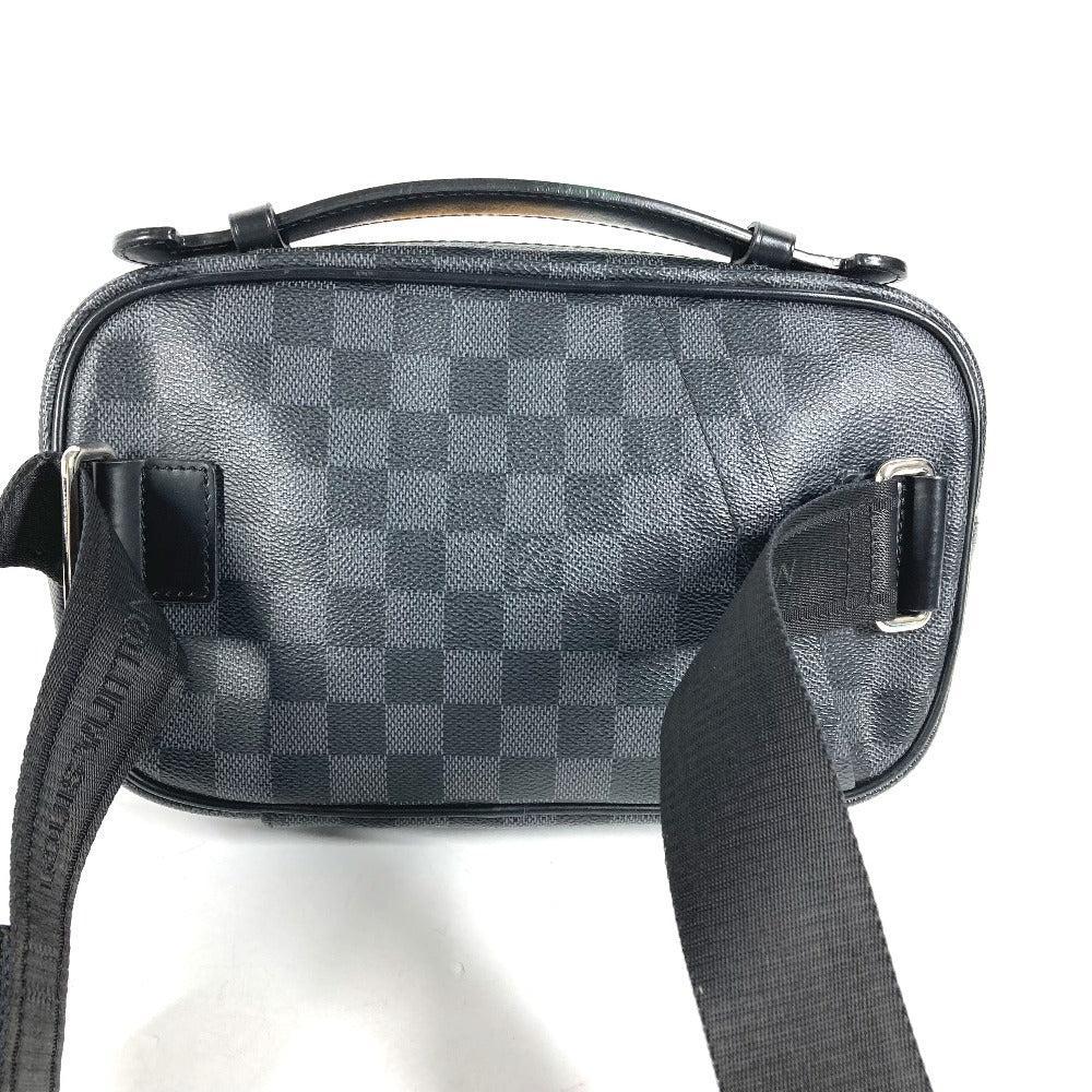 LOUIS VUITTON Sling bag N41289 Damier Grafitto Canvas black Damier Grafitte Ambreil mens Used Authentic