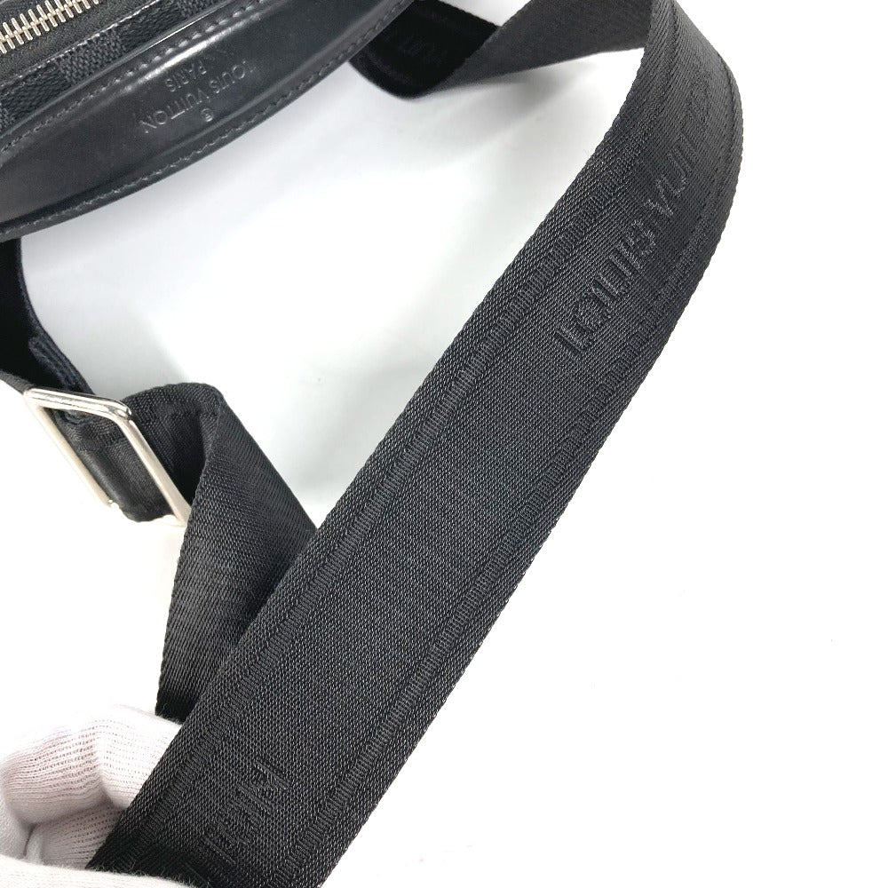 LOUIS VUITTON Sling bag N41289 Damier Grafitto Canvas black Damier Grafitte Ambreil mens Used Authentic