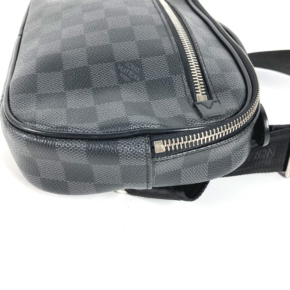 LOUIS VUITTON Sling bag N41289 Damier Grafitto Canvas black Damier Grafitte Ambreil mens Used Authentic