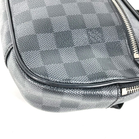 LOUIS VUITTON Sling bag N41289 Damier Grafitto Canvas black Damier Grafitte Ambreil mens Used Authentic