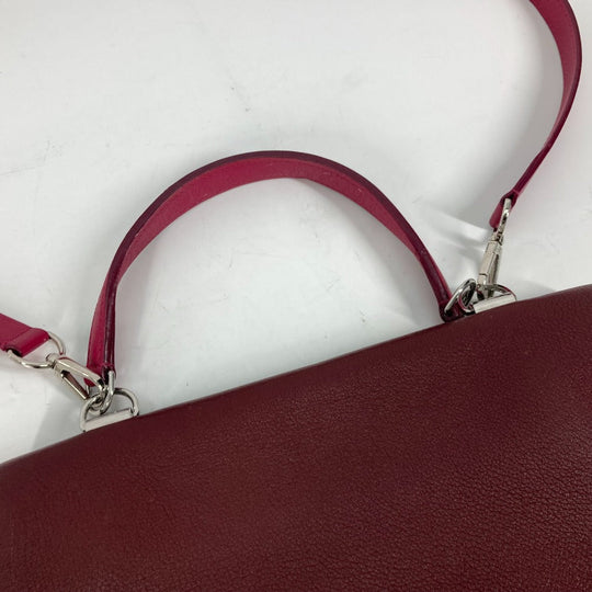 LOUIS VUITTON Handbag leather purple By color Rock Me 2 Women Used Authentic