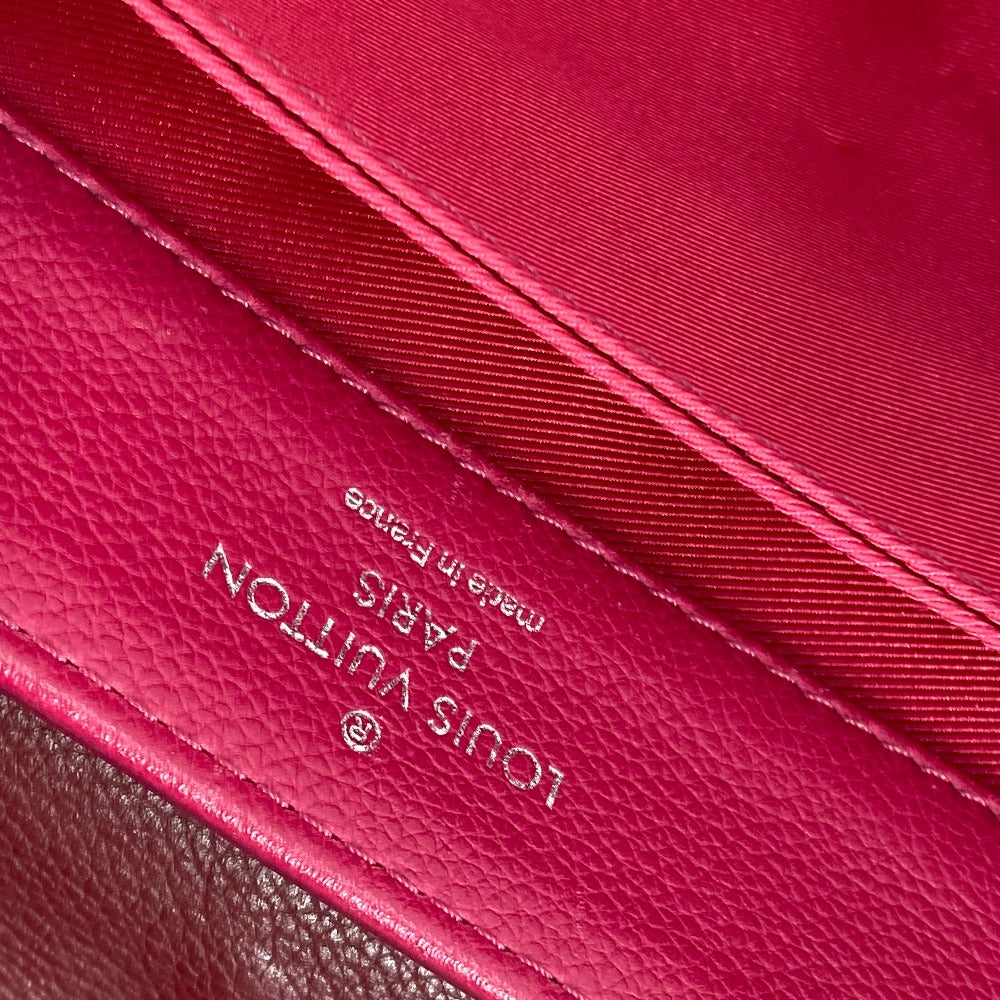 LOUIS VUITTON Handbag leather purple By color Rock Me 2 Women Used Authentic
