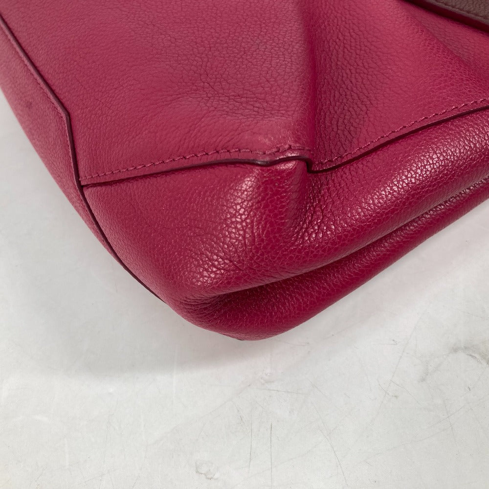 LOUIS VUITTON Handbag leather purple By color Rock Me 2 Women Used Authentic