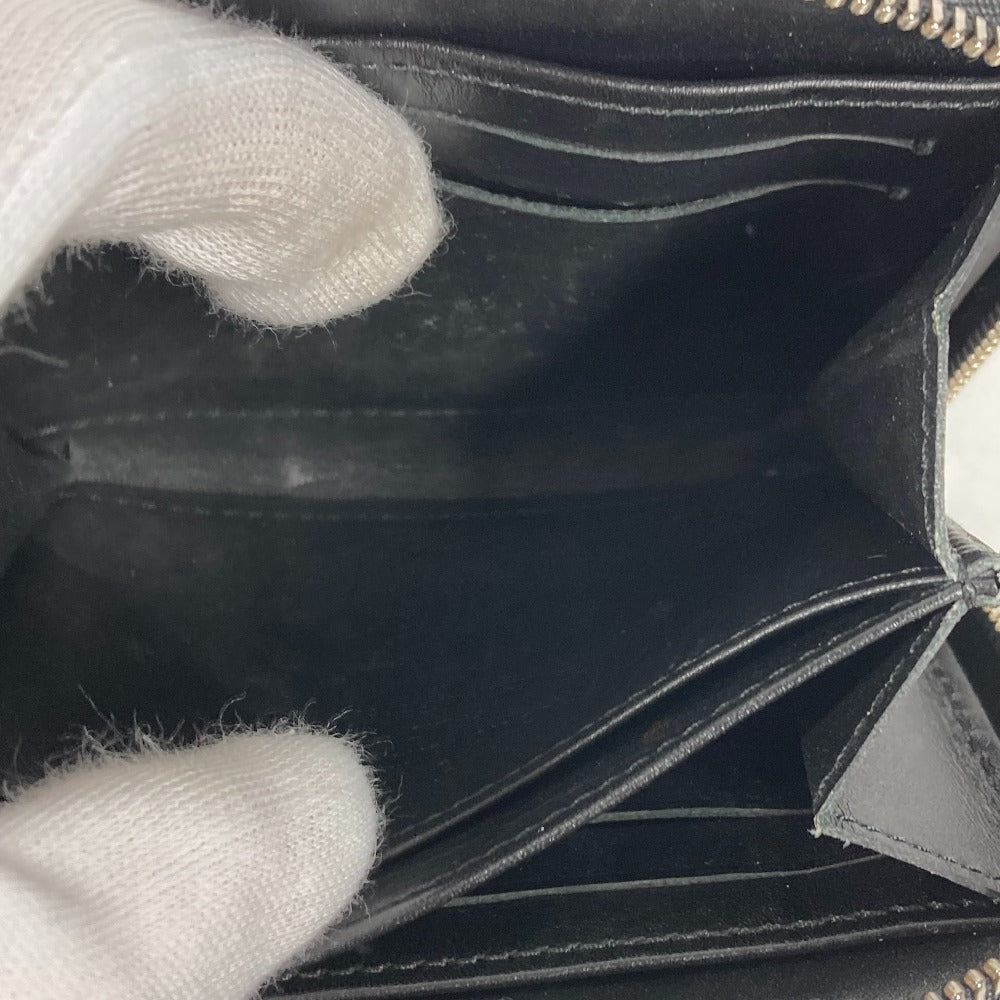 LOUIS VUITTON Coin case M67665 Patent leather black Coin Pocket Wallet Miroir Women Used Authentic