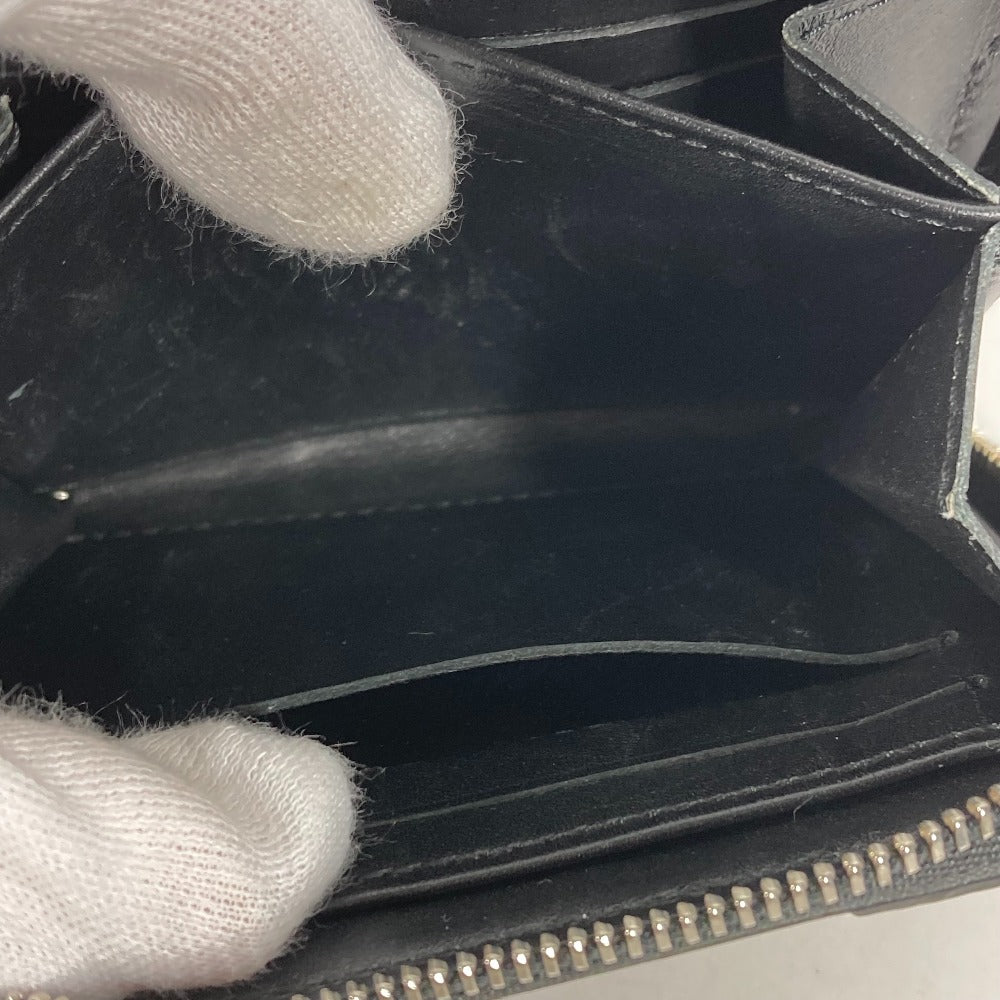LOUIS VUITTON Coin case M67665 Patent leather black Coin Pocket Wallet Miroir Women Used Authentic