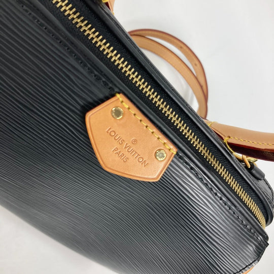 LOUIS VUITTON Handbag M93245 Epi Leather black Epi Bag Crossbody Dog PM Women Used Authentic