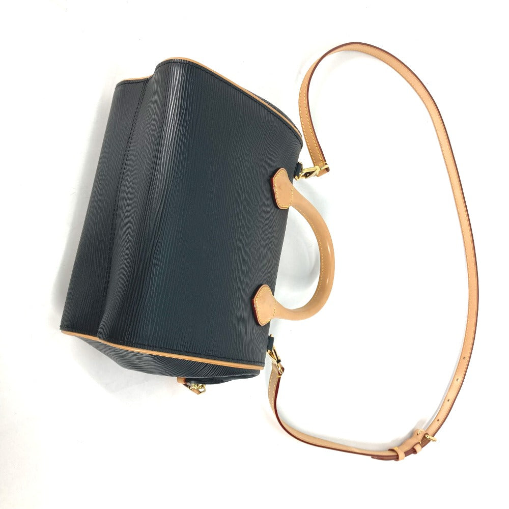 LOUIS VUITTON Handbag M93245 Epi Leather black Epi Bag Crossbody Dog PM Women Used Authentic