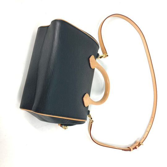 LOUIS VUITTON Handbag M93245 Epi Leather black Epi Bag Crossbody Dog PM Women Used Authentic
