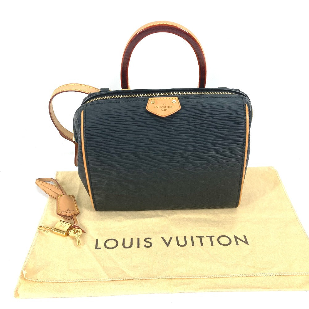 LOUIS VUITTON Handbag M93245 Epi Leather black Epi Bag Crossbody Dog PM Women Used Authentic