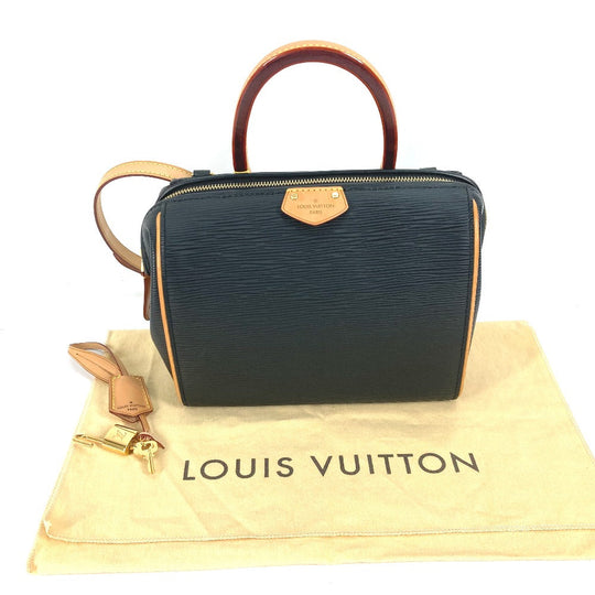 LOUIS VUITTON Handbag M93245 Epi Leather black Epi Bag Crossbody Dog PM Women Used Authentic