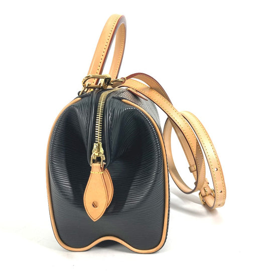 LOUIS VUITTON Handbag M93245 Epi Leather black Epi Bag Crossbody Dog PM Women Used Authentic