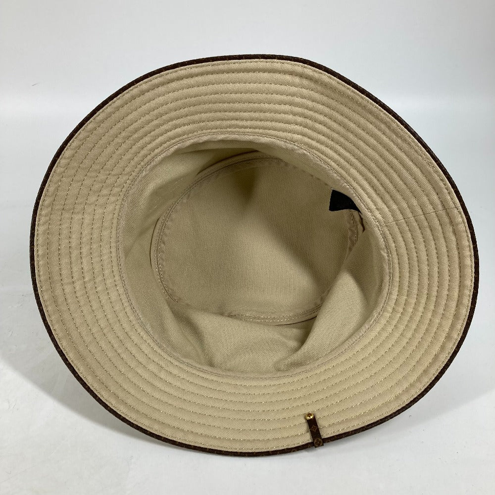 LOUIS VUITTON hat M76940 cotton beige Bucket hat Bob On Your Way unisex(Unisex) M Used Authentic