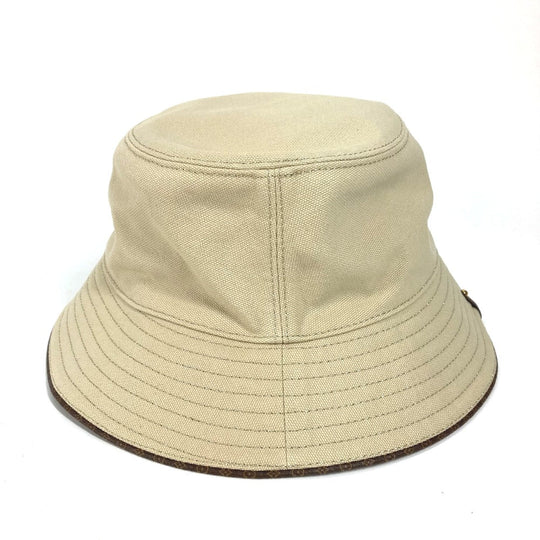 LOUIS VUITTON hat M76940 cotton beige Bucket hat Bob On Your Way unisex(Unisex) M Used Authentic