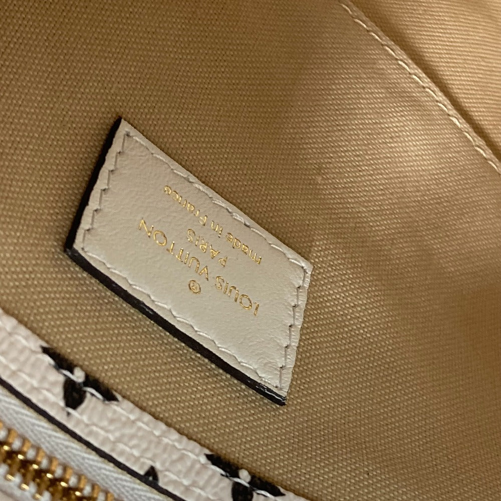 LOUIS VUITTON Handbag M44572 Monogram giant canvas white Monogram Giant Speedy bandouliere30 Women Used Authentic