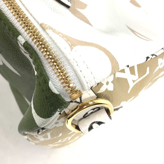 LOUIS VUITTON Handbag M44572 Monogram giant canvas white Monogram Giant Speedy bandouliere30 Women Used Authentic