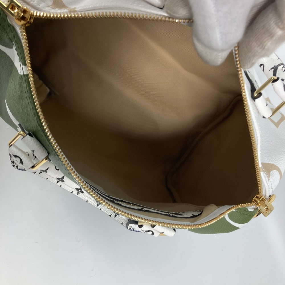 LOUIS VUITTON Handbag M44572 Monogram giant canvas white Monogram Giant Speedy bandouliere30 Women Used Authentic