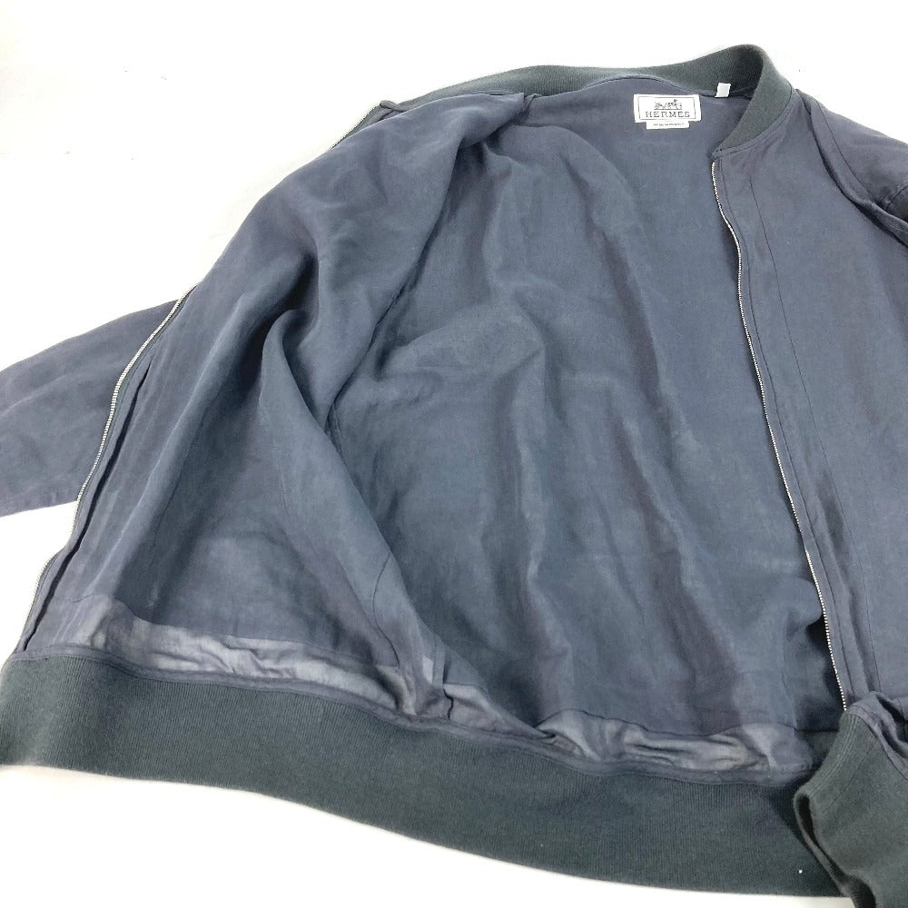 HERMES Jacket cotton gray No color 42