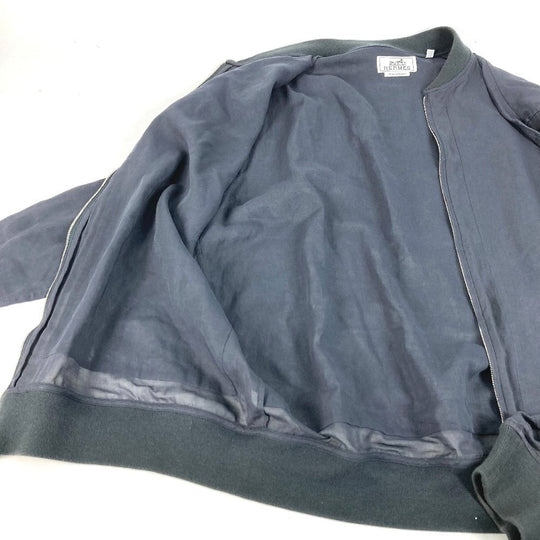 HERMES Jacket cotton gray No color 42