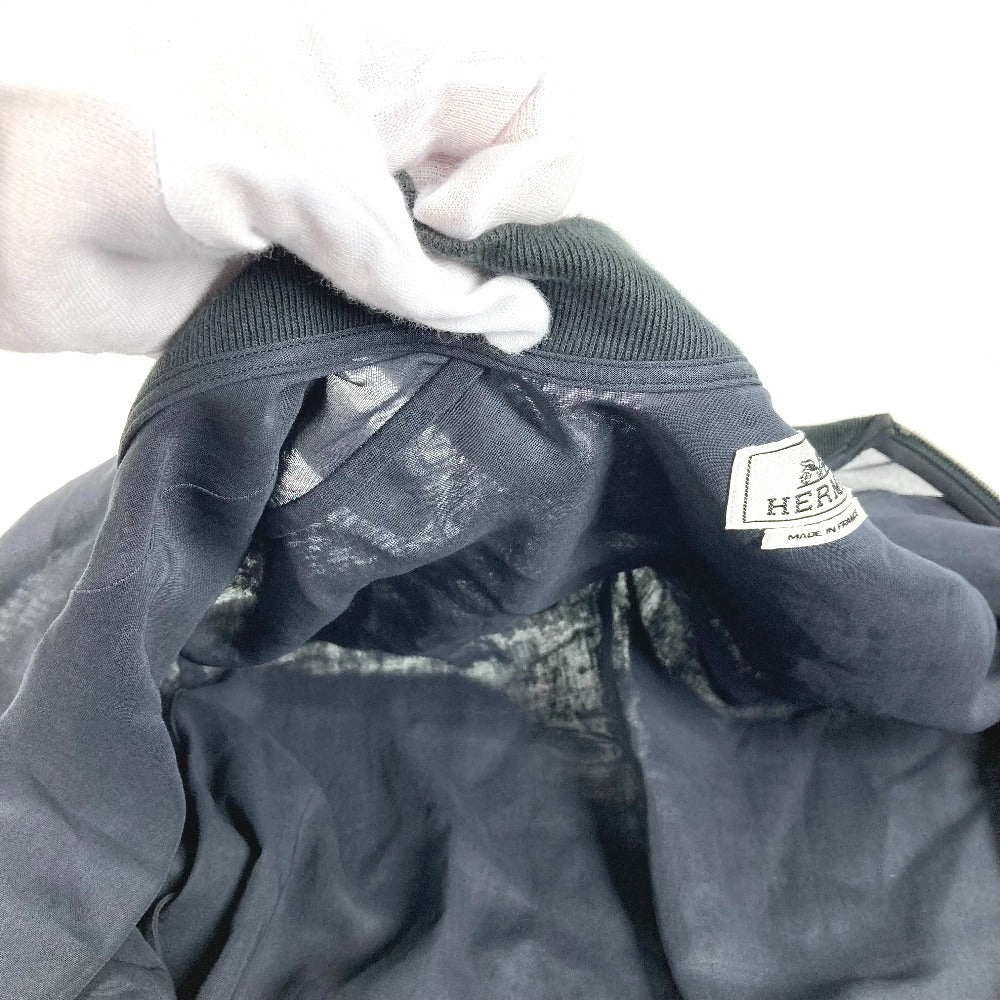 HERMES Jacket cotton gray No color 42