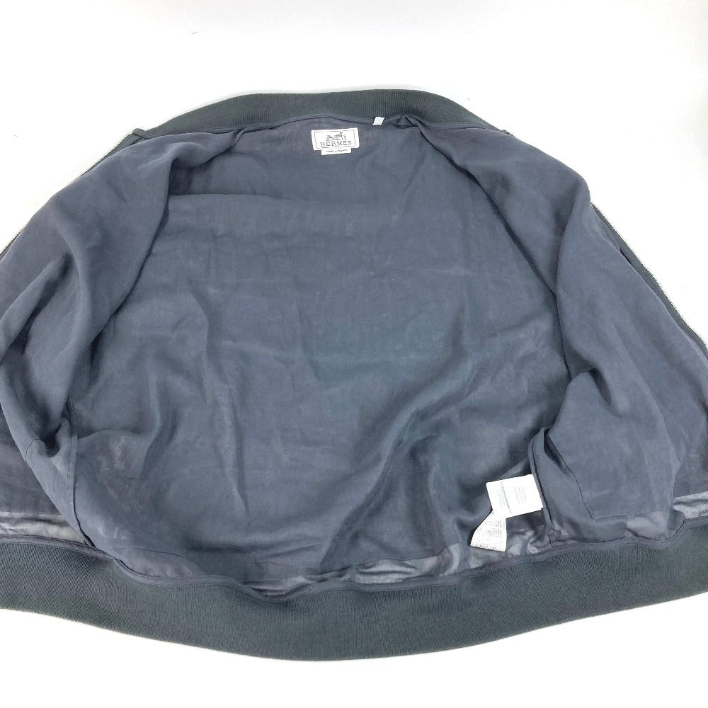 HERMES Jacket cotton gray No color 42