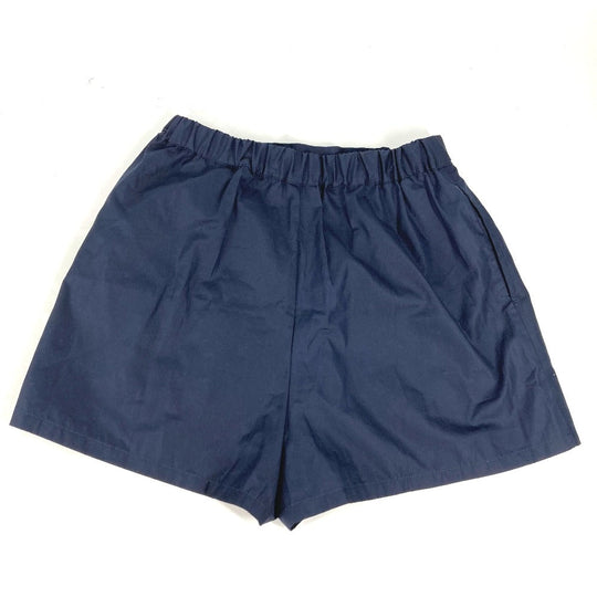 HERMES Shorts cotton Navy apparel 34