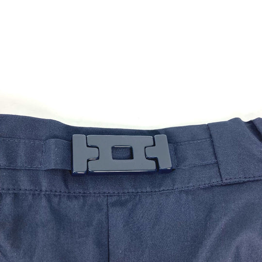 HERMES Shorts cotton Navy apparel 34