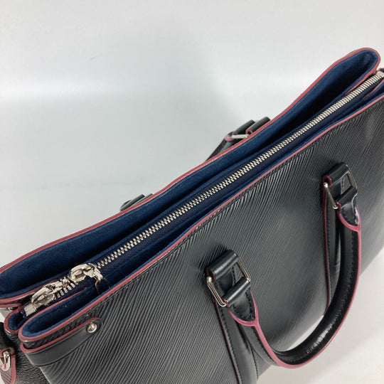 LOUIS VUITTON Handbag M55610 Epi Leather black Epi Sufuro NV MM Women Used Authentic