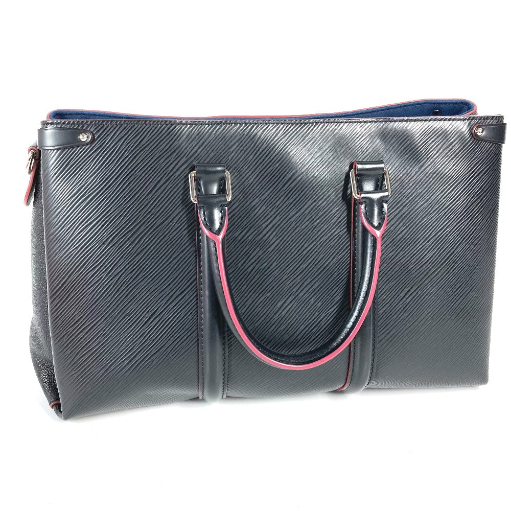 LOUIS VUITTON Handbag M55610 Epi Leather black Epi Sufuro NV MM Women Used Authentic