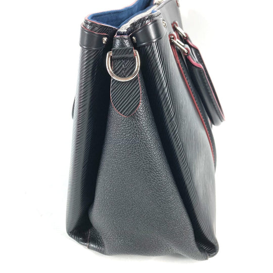 LOUIS VUITTON Handbag M55610 Epi Leather black Epi Sufuro NV MM Women Used Authentic