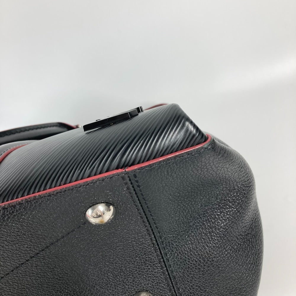 LOUIS VUITTON Handbag M55610 Epi Leather black Epi Sufuro NV MM Women Used Authentic