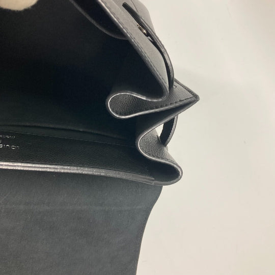LOUIS VUITTON Handbag M51395 Leather , Grained Calf Leather black Bag Tote Bag Rock Me Ever MM Women Used Authentic