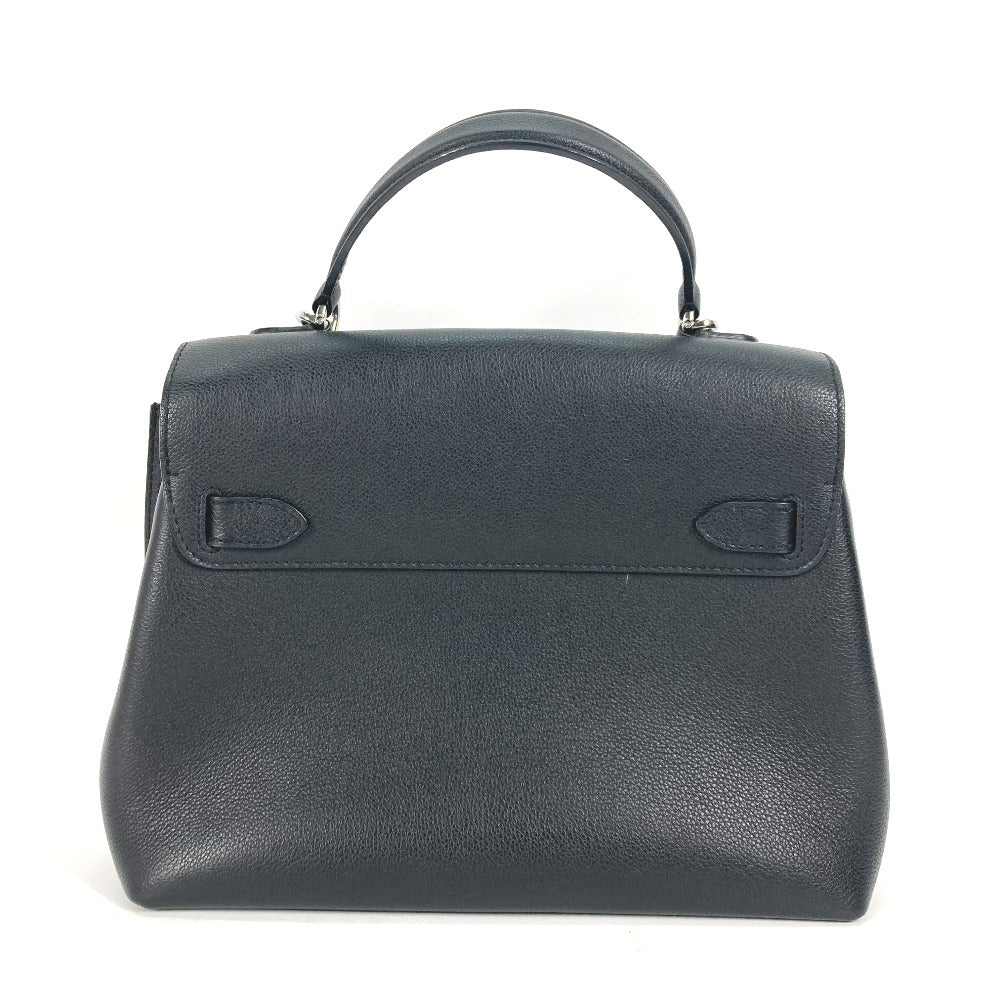 LOUIS VUITTON Handbag M51395 Leather , Grained Calf Leather black Bag Tote Bag Rock Me Ever MM Women Used Authentic