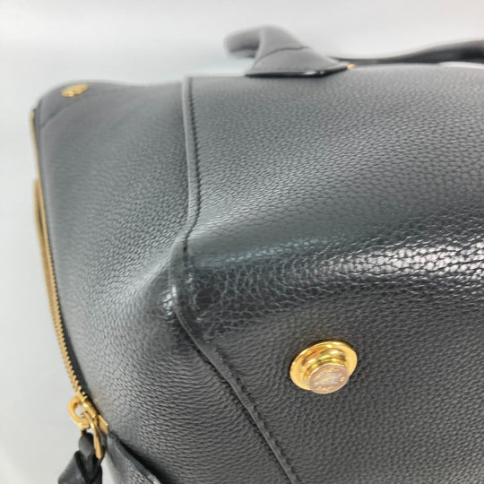 LOUIS VUITTON Handbag M54843 Taurillon Clemence Leather black Bag Freedom Women Used Authentic