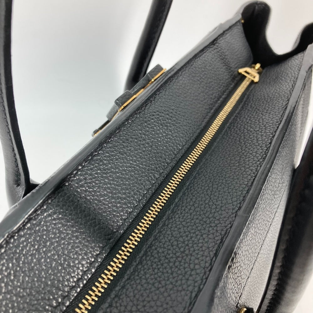 LOUIS VUITTON Handbag M54843 Taurillon Clemence Leather black Bag Freedom Women Used Authentic
