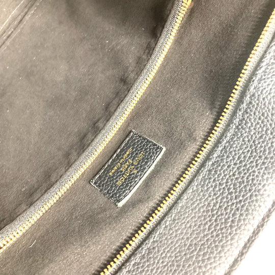 LOUIS VUITTON Handbag M54843 Taurillon Clemence Leather black Bag Freedom Women Used Authentic