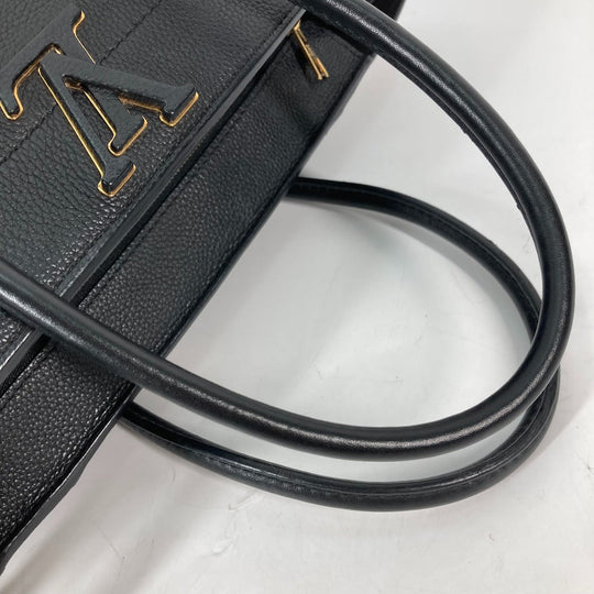 LOUIS VUITTON Handbag M54843 Taurillon Clemence Leather black Bag Freedom Women Used Authentic