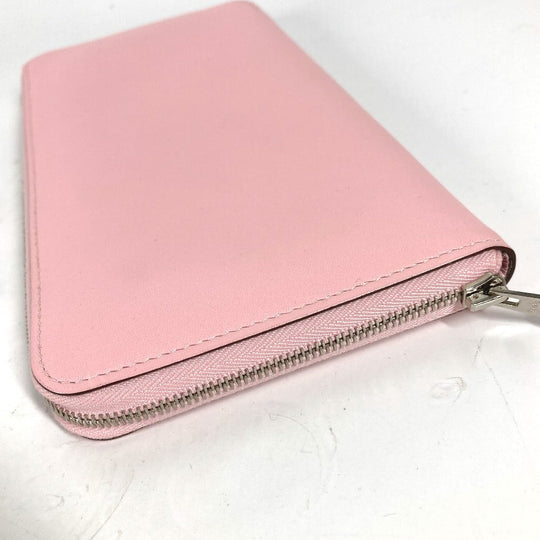 HERMES Long Wallet Purse Swift pink Long wallet Azap Long Women Used Authentic