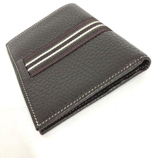 Dunhill Folded wallet leather Brown logo