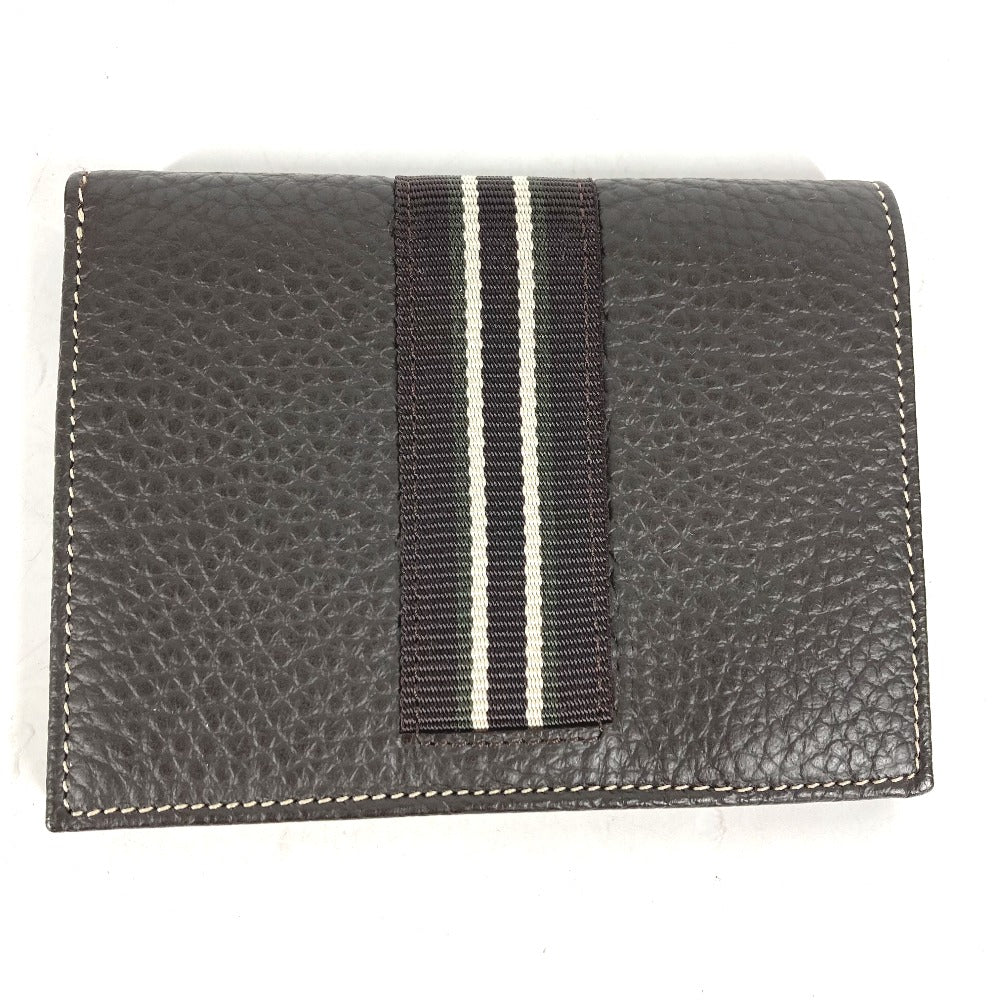 Dunhill Folded wallet leather Brown logo