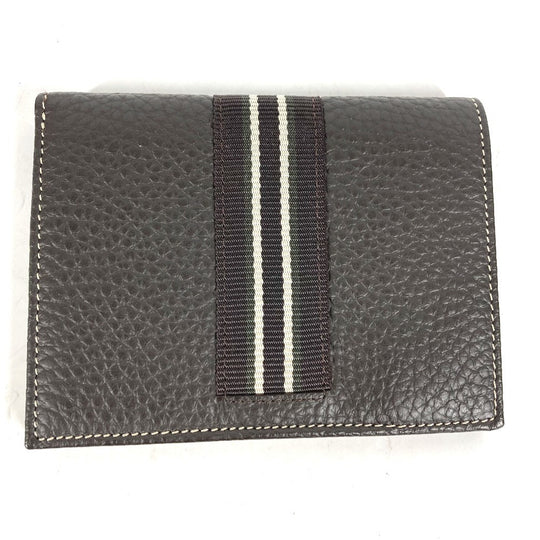 Dunhill Folded wallet leather Brown logo
